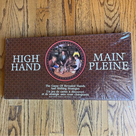 Milton Bradley Board Game Sealed Vintage New Old Stock 1984 French and English - Picture 5 of 8